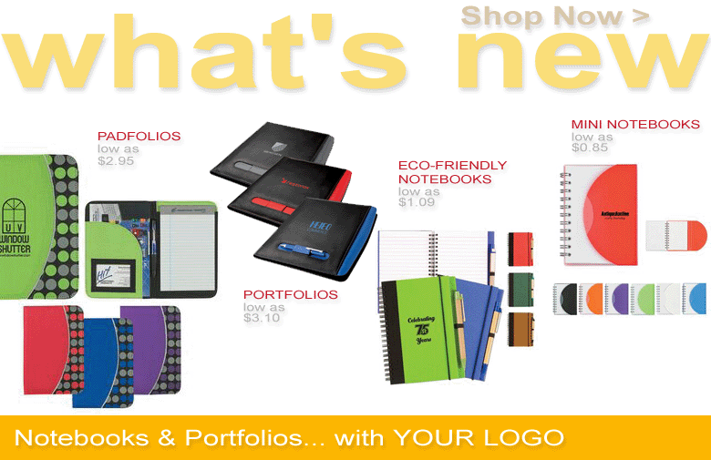 personalized notebooks portfolios